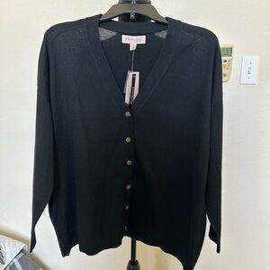 Philosophy Black Women's Sweater. Size Large. NWT